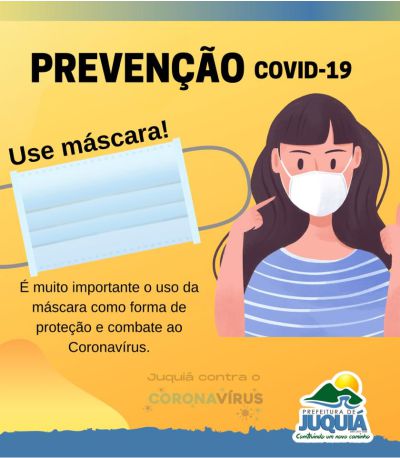 Prevenção COVID-19: Use Máscara