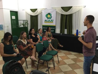 Secretaria de Agricultura e Meio Ambiente de Juquiá realiza reunião com a ACIAJU para discutir sobre a Elaboração do Plano Municipal de Gestão Integrada de Residuos Sólidos.