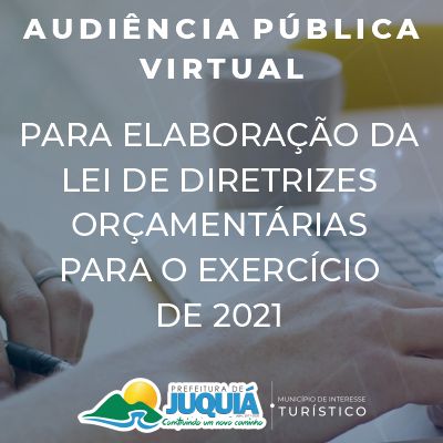 Audiência Pública Virtual.