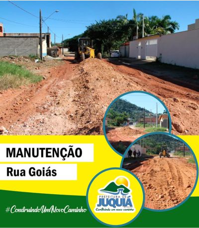 Manutenção Rua Goiás