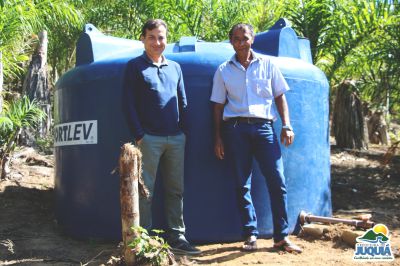 Prefeitura Instala Caixa D'Água no Bairro Boacica