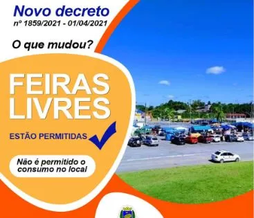 Feiras Livres Estão Permitidas