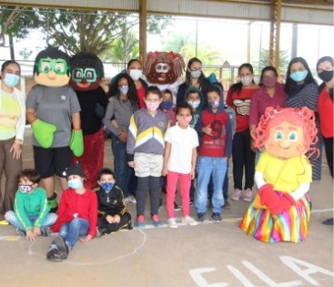 Turma da Alegria Agita o Mês das Crianças