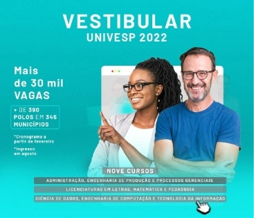 Inscrições para o Vestibular 2022 Univesp Juquiá