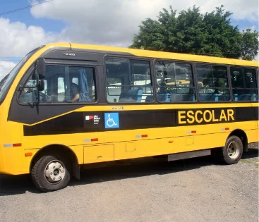 Imagem Ônibus Escolar Para Juquiá