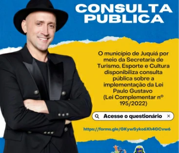 Imagem Consulta Pública: Lei Paulo Gustavo